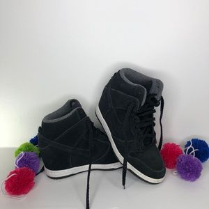 Nike dunk sky high wedge sneaker